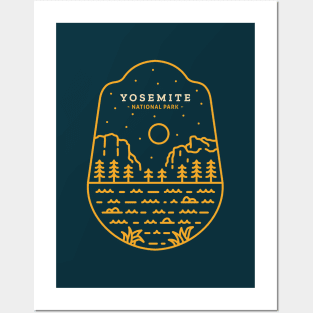 Yosemite National Park Posters and Art